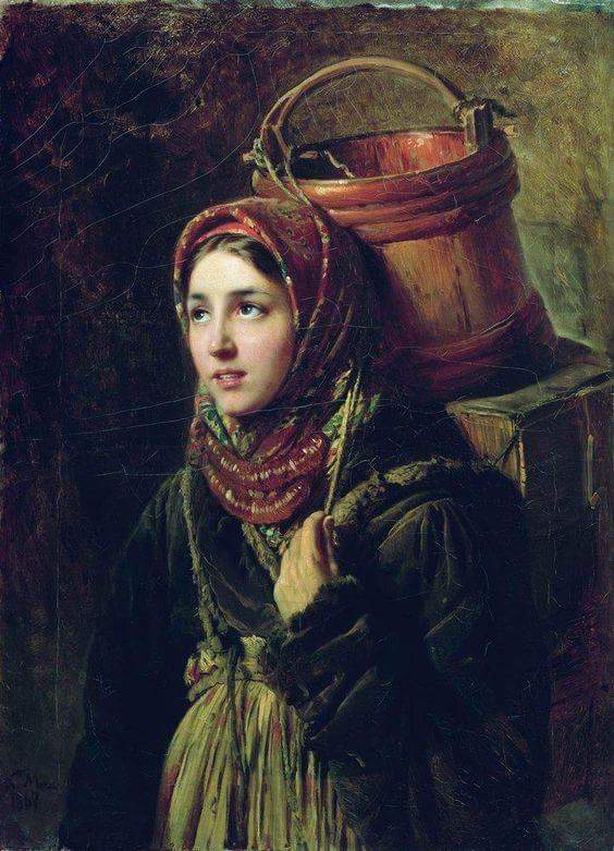 Seledochnitsa - Konstantin Yegorovich Makovsky (1867)