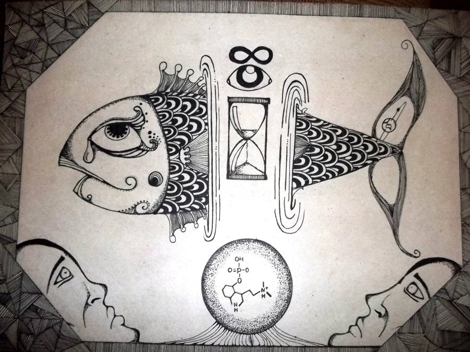 “A Transfiguração do Psiconauta” - Arte de Tales Francino