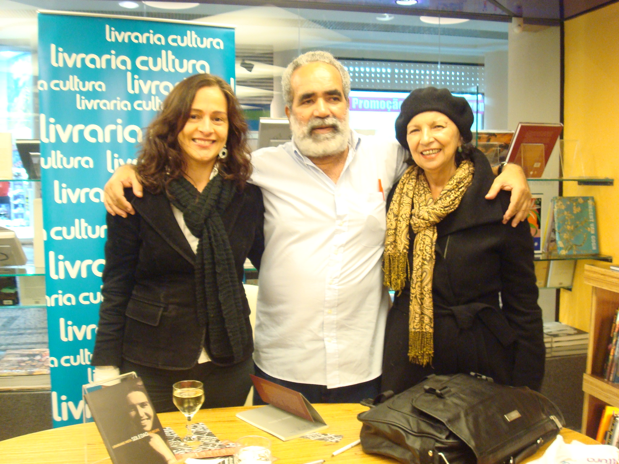 Entrevista Urariano Mota - Ivana Jinkings, Urariano, Rose Nogueira (Foto: Luanda Calado/ Divulgação)