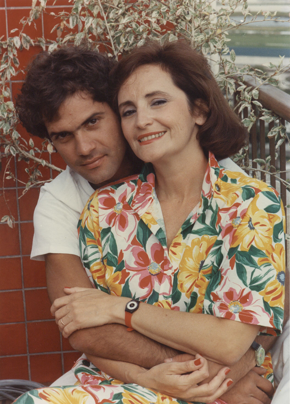 Saudade do exagerado - Lucinha Araújo e Cazuza (Foto: Divulgação)