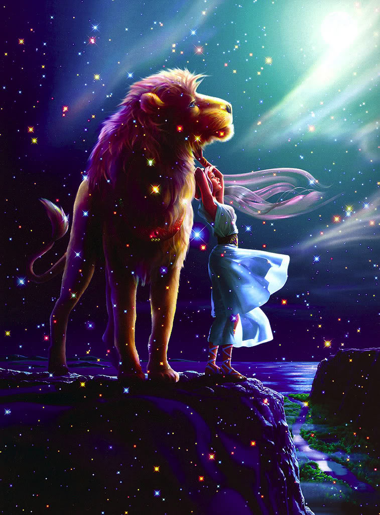 Leão - O Zodíaco Leão (Ilustração de Kagaya)