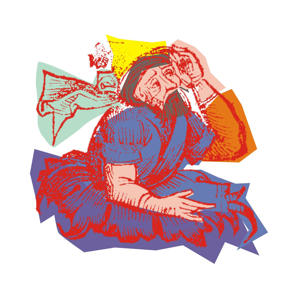 Ser e pensar é o mesmo - Parmênides (Ilustração de Nina Jares)