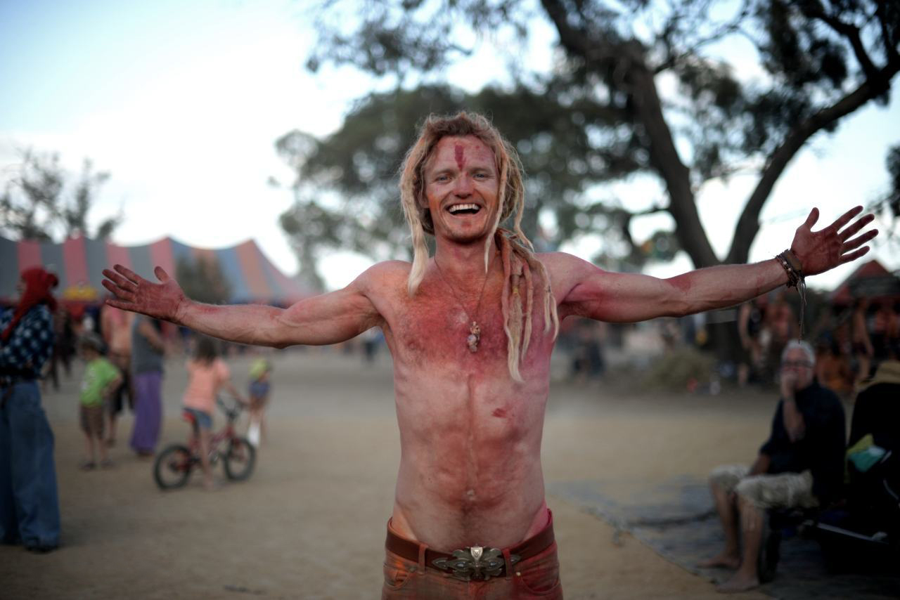 Ser Humano é raio sem direção - Rasta australiano (Foto: Mauricio Mar)