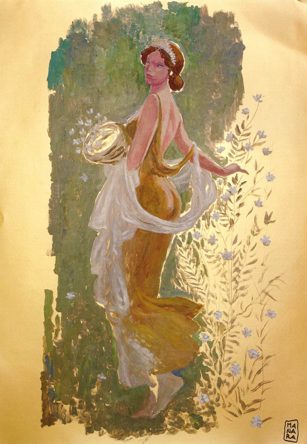 Saias-sóis - The Mysterious Beauty (Ilustração de Milo Manara)